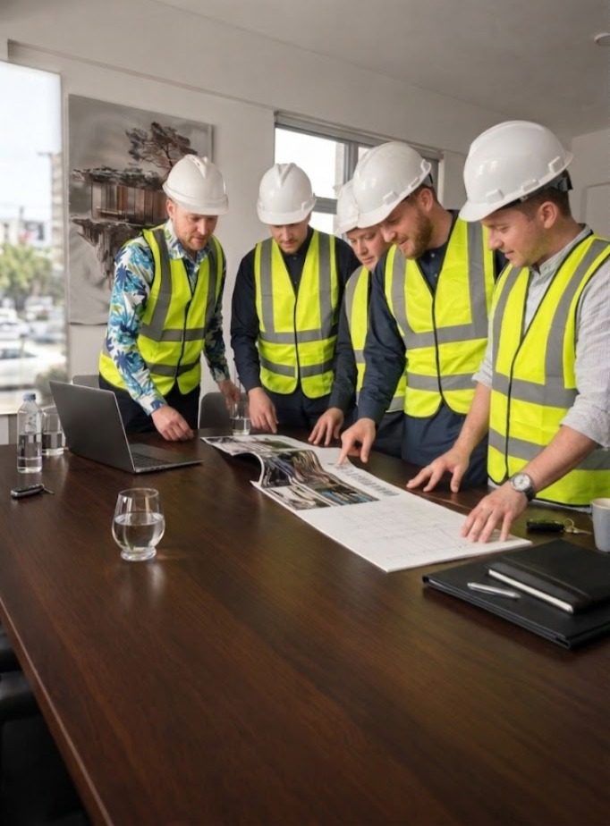 فريق آرت إند الهندسي في الموقع